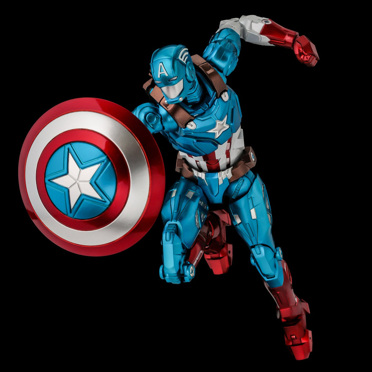 Fighting Armor Captain America