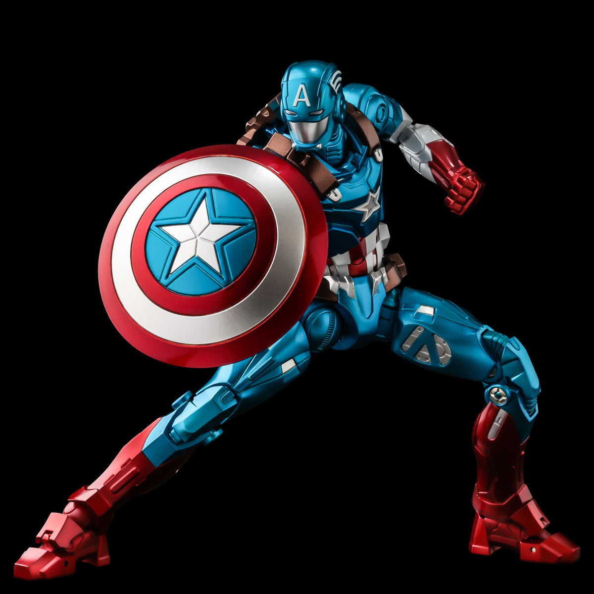 Fighting Armor Captain America