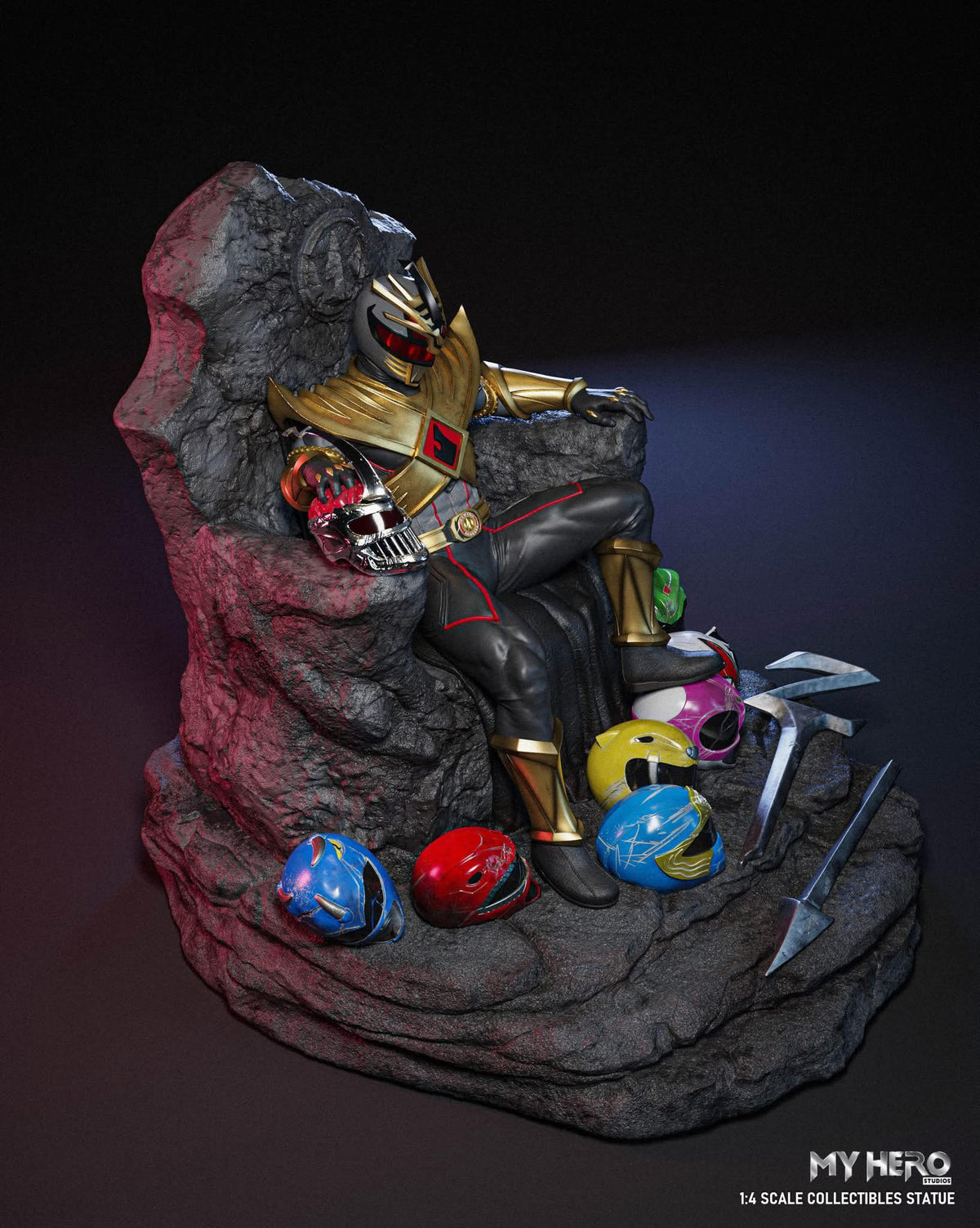 [PREORDER] My Hero Studios Lord Drakkon Evo III 1/4 Scale Collectible Statue - Regular Version