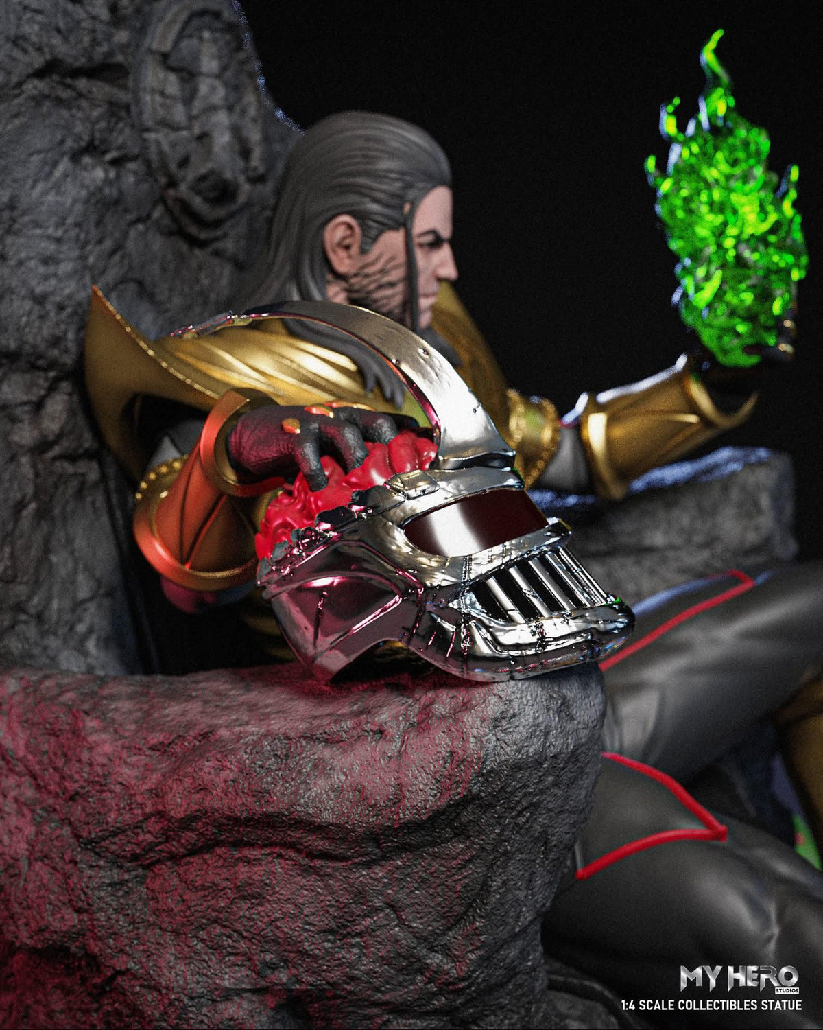 [PREORDER] My Hero Studios Lord Drakkon Evo III 1/4 Scale Collectible Statue - Regular Version