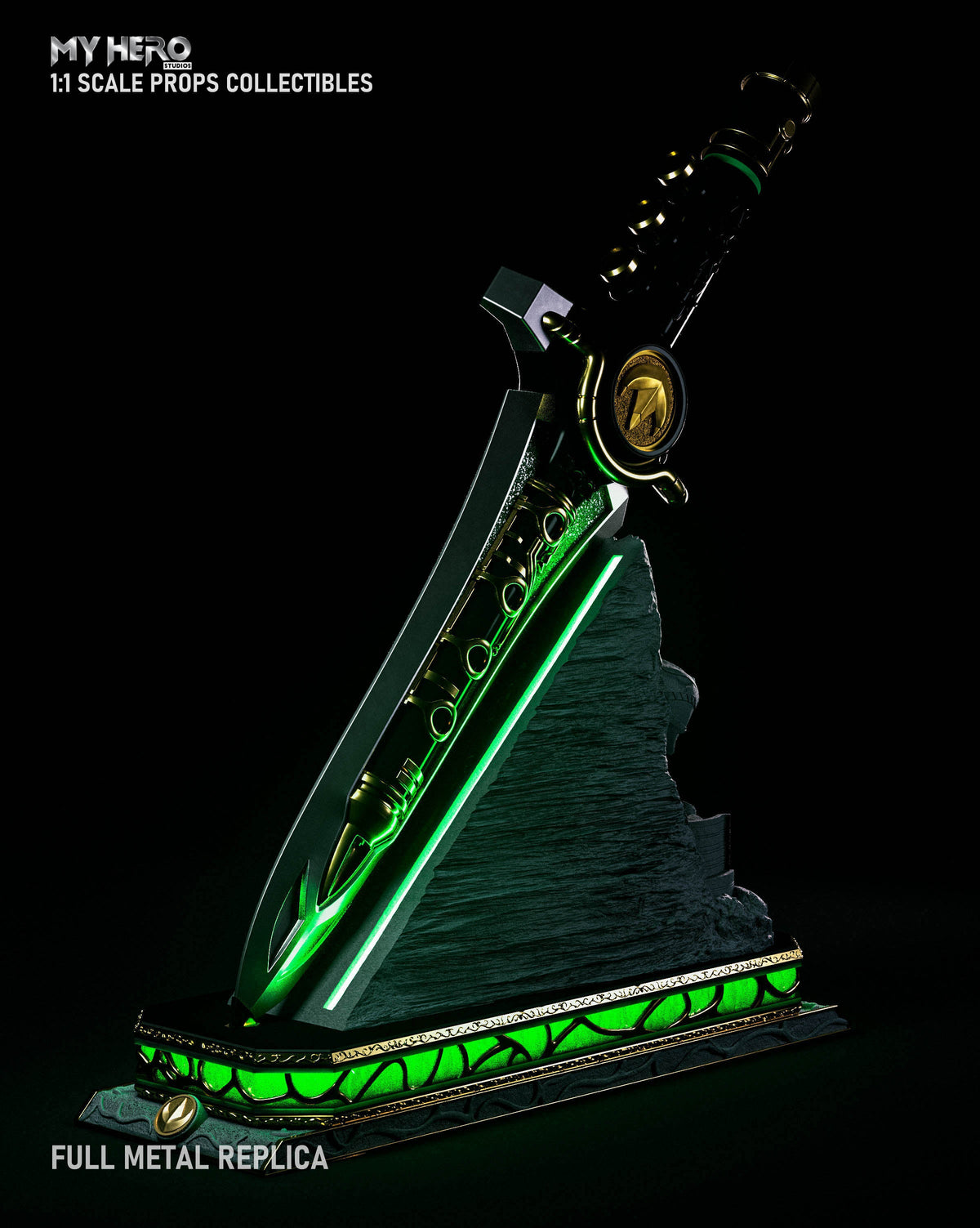 My Hero Studios 1:1 Scale Green Ranger Dragon Dagger