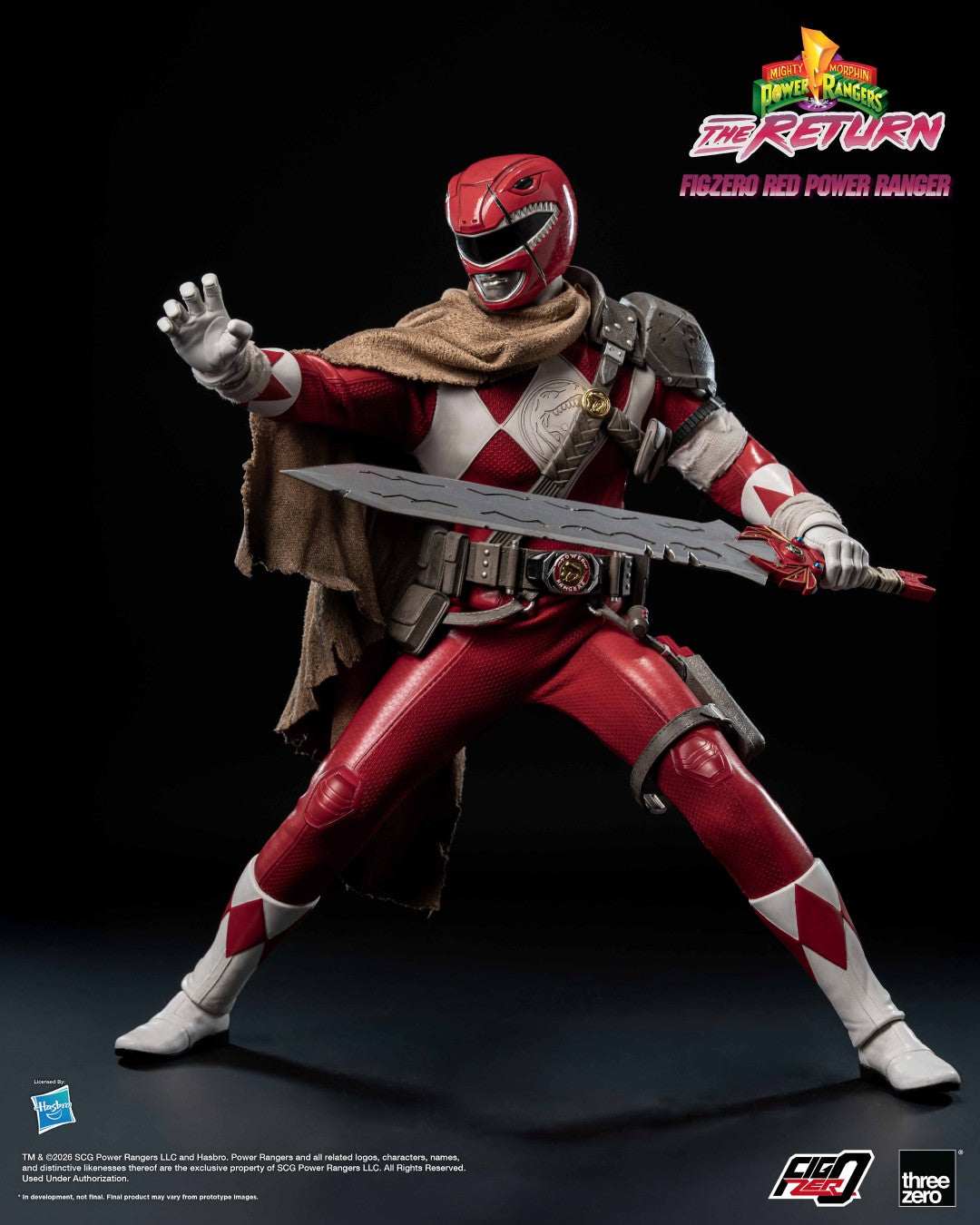 [PREORDER] FigZero 1/6 Red Power Ranger - The Return