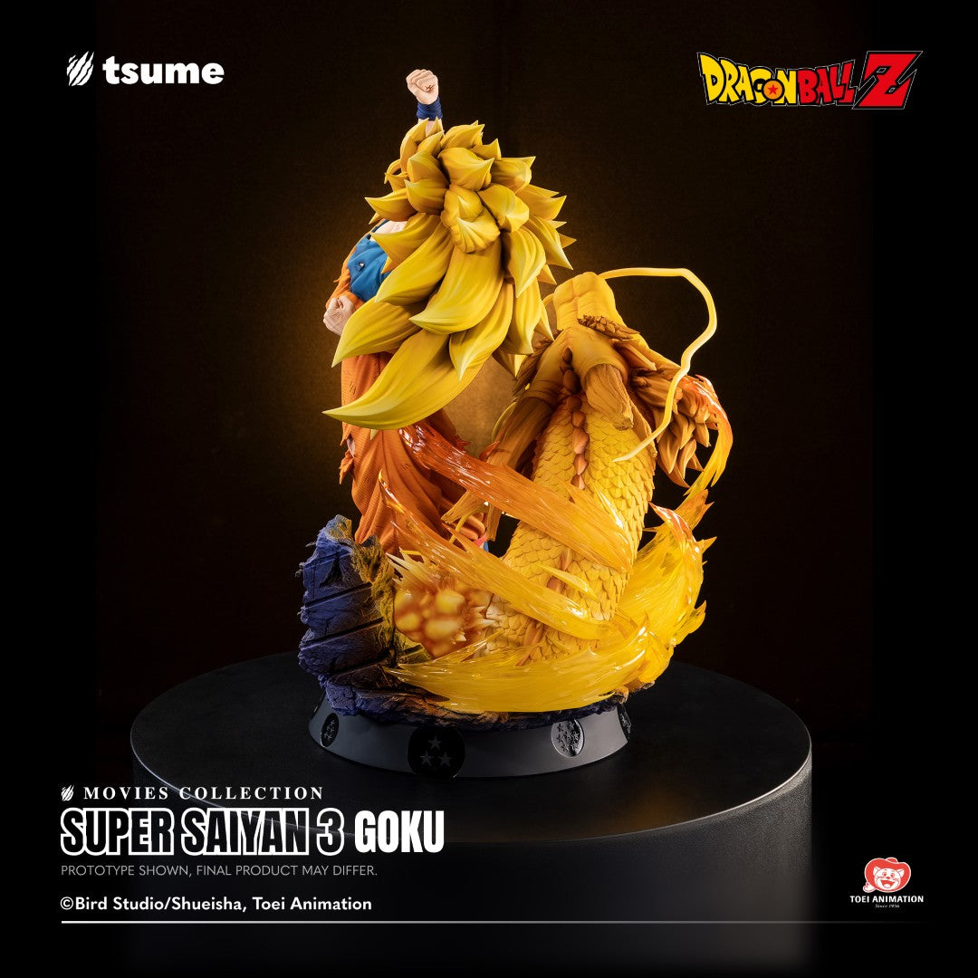Tsume Movies Collection Super Saiyan 3 Goku 1/4 Scale Statue - Dragonball Z