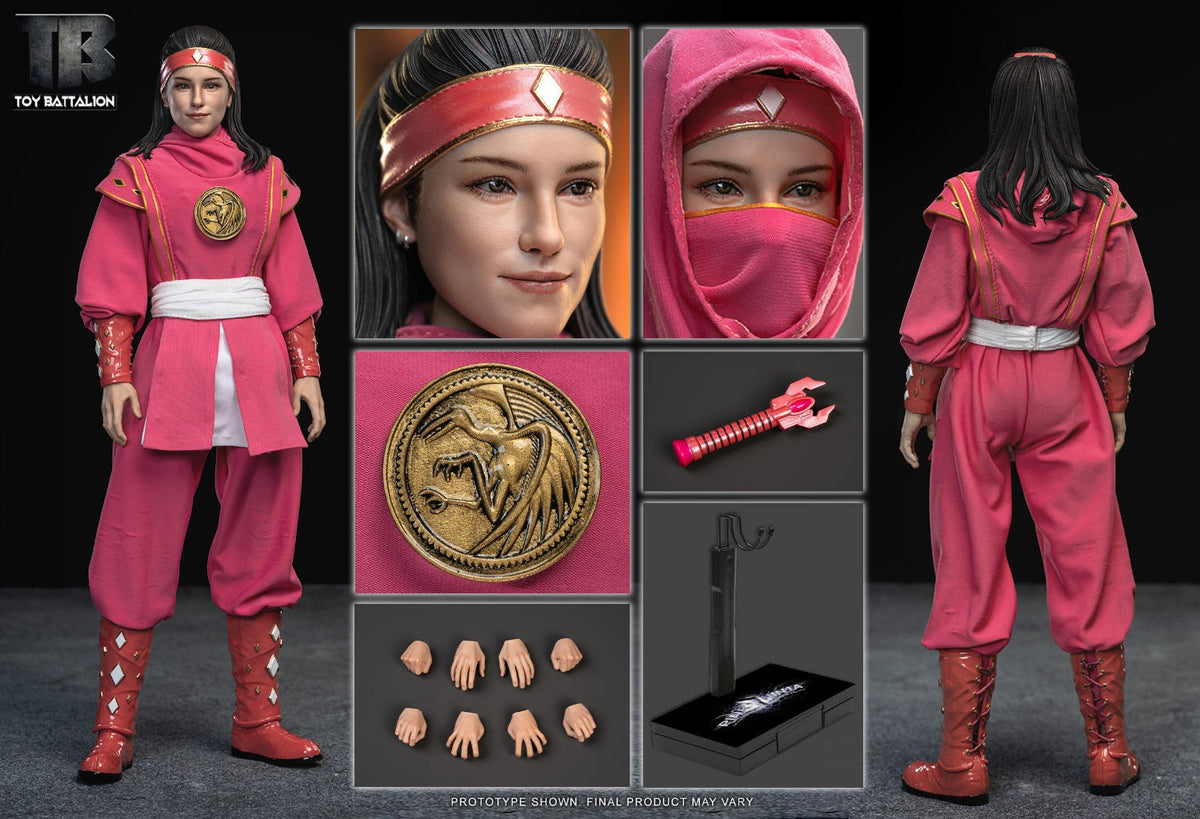 Toys Battalion TB018 Pink Ninja 1/6 Scale Action Figure