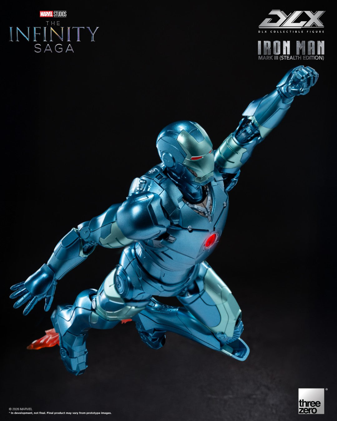 DLX Iron Man Mark 3 (Stealth Edition) - The Infinity Saga