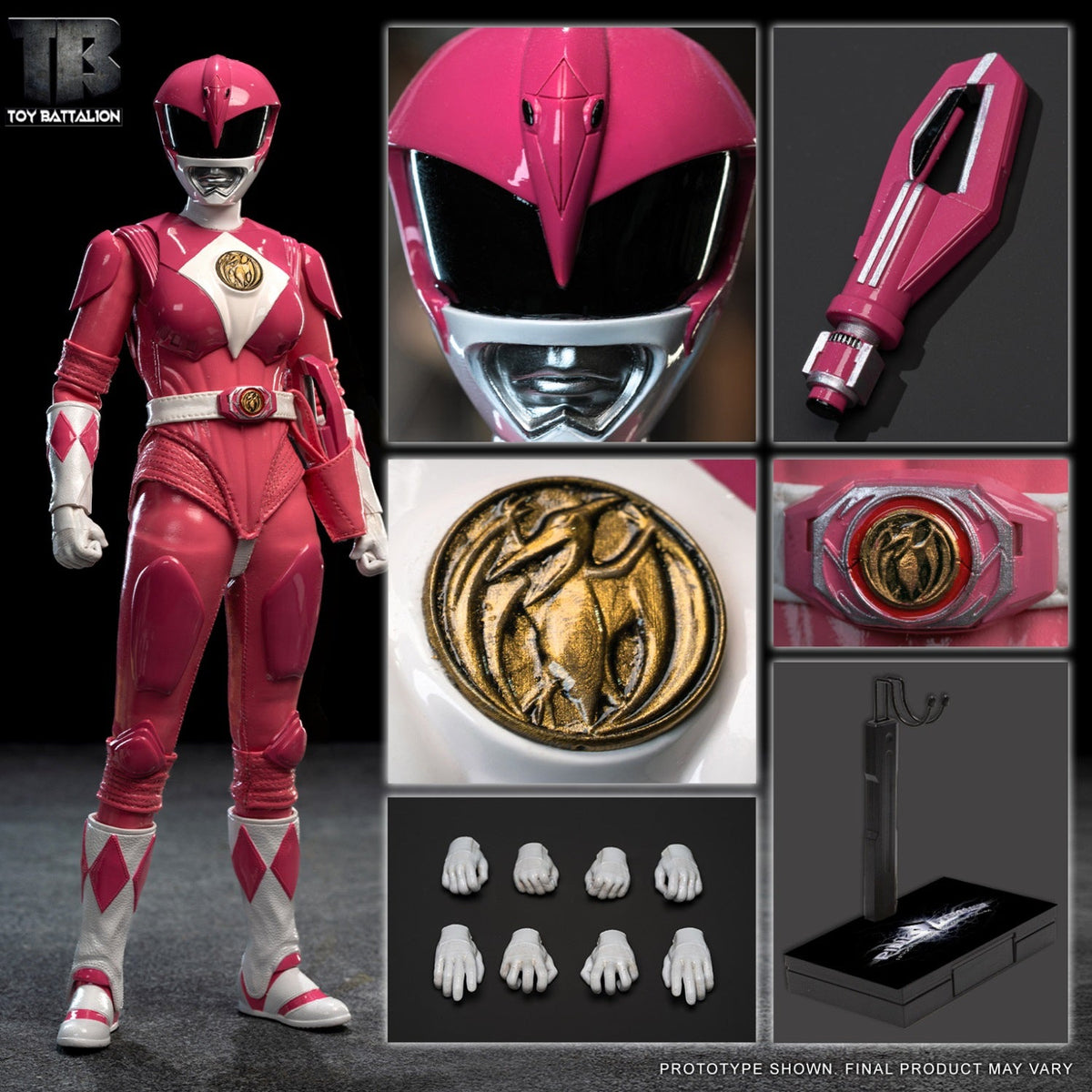 Toys Battalion TB017 Pink Pterosaur 1/6 Scale Action Figure