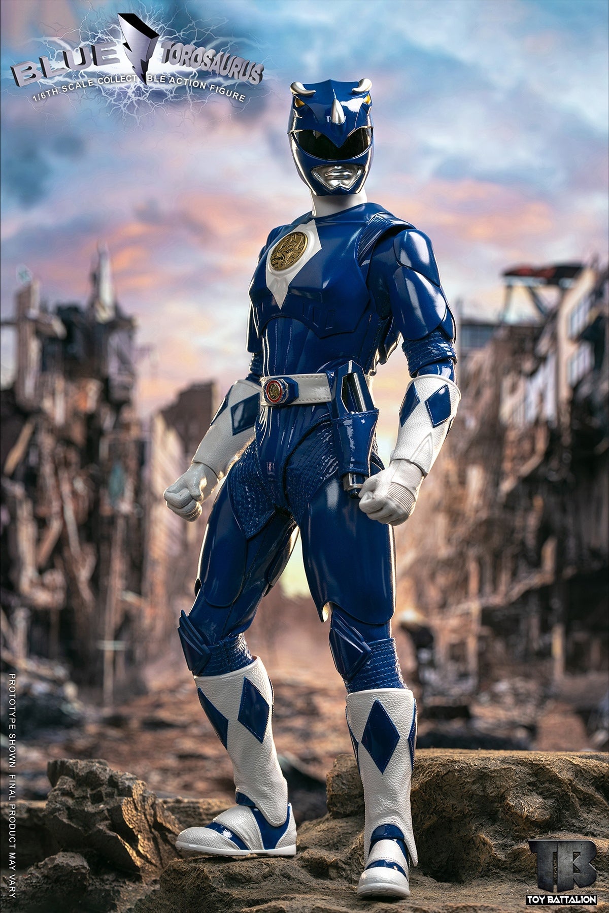 Toys Battalion TB014 Blue Torosaurus 1/6 Scale Action Figure