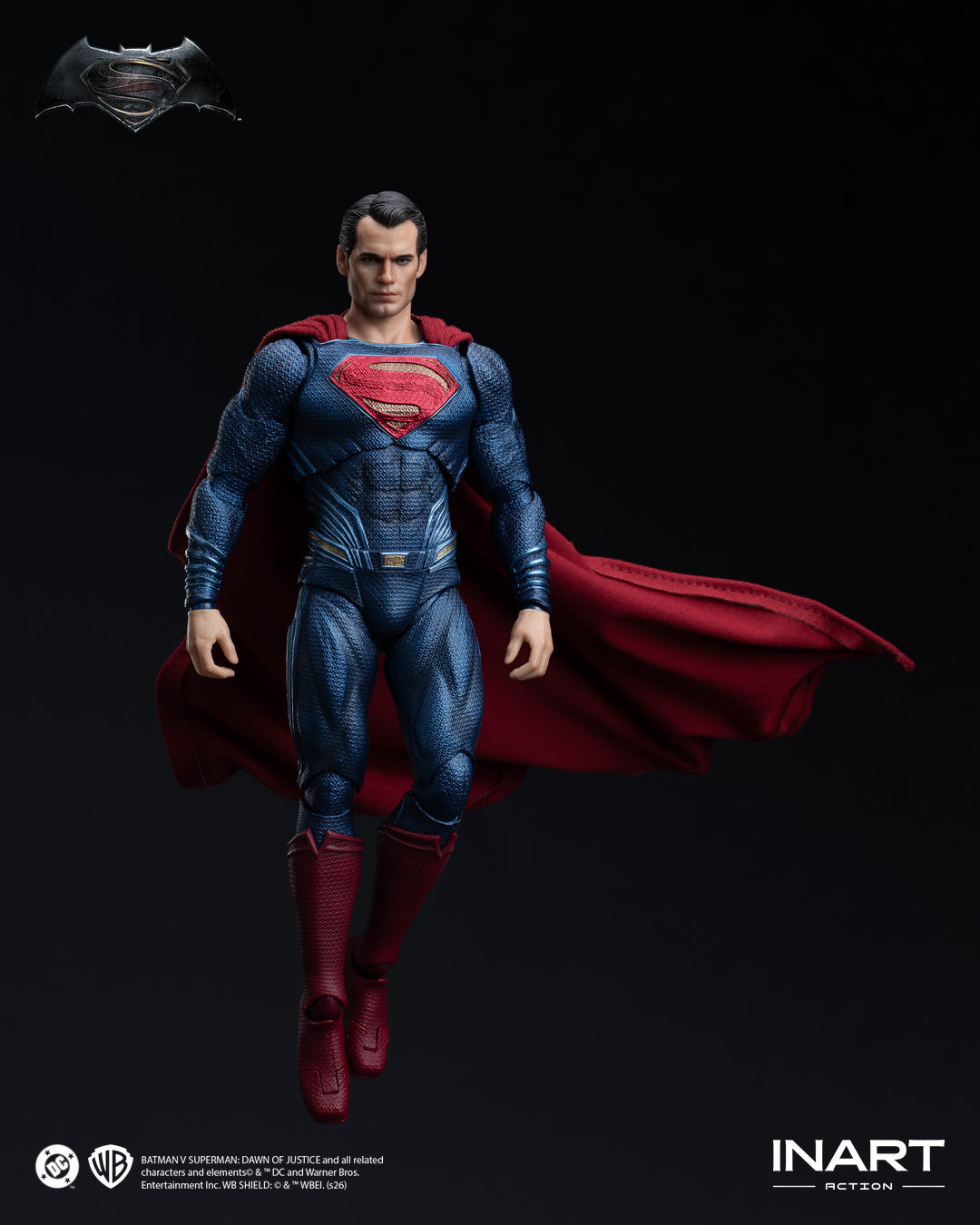 [PREORDER] INART Action Superman - Batman v Superman Dawn of Justice 1/12 Figure