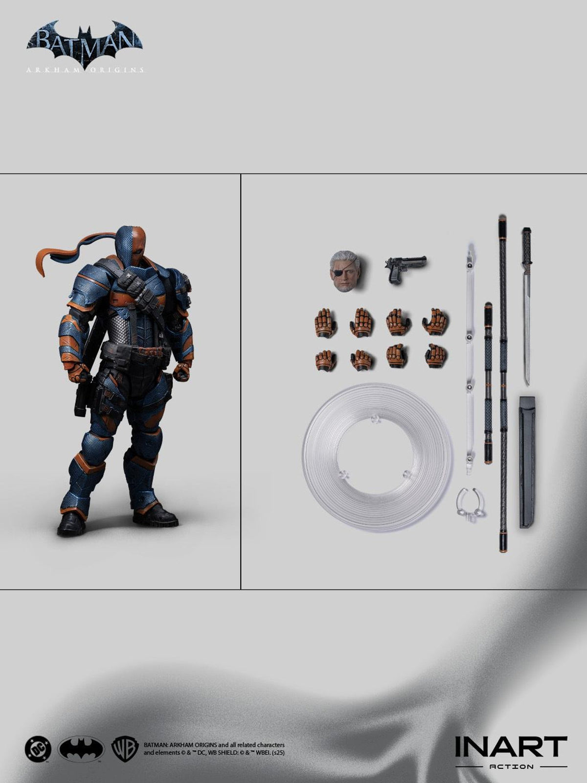 [PREORDER] INART Action Deathstroke 1/12 Action Figure - Batman: Arkham Origins