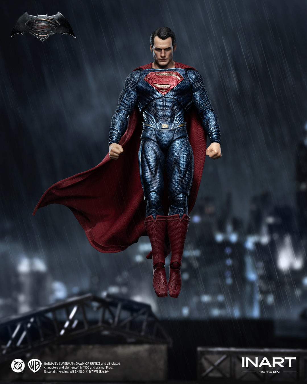 [PREORDER] INART Action Superman - Batman v Superman Dawn of Justice 1/12 Figure