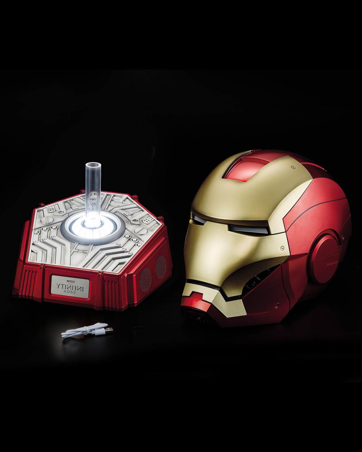 Iron Man Mark 7 Wearable Helmet & Bluetooth Speaker