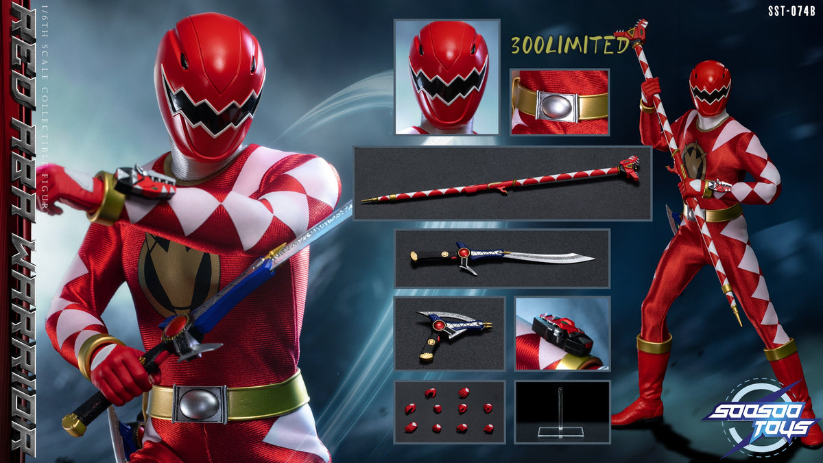 SST-074B Red Aba Warrior 1/6 Scale Action Figure
