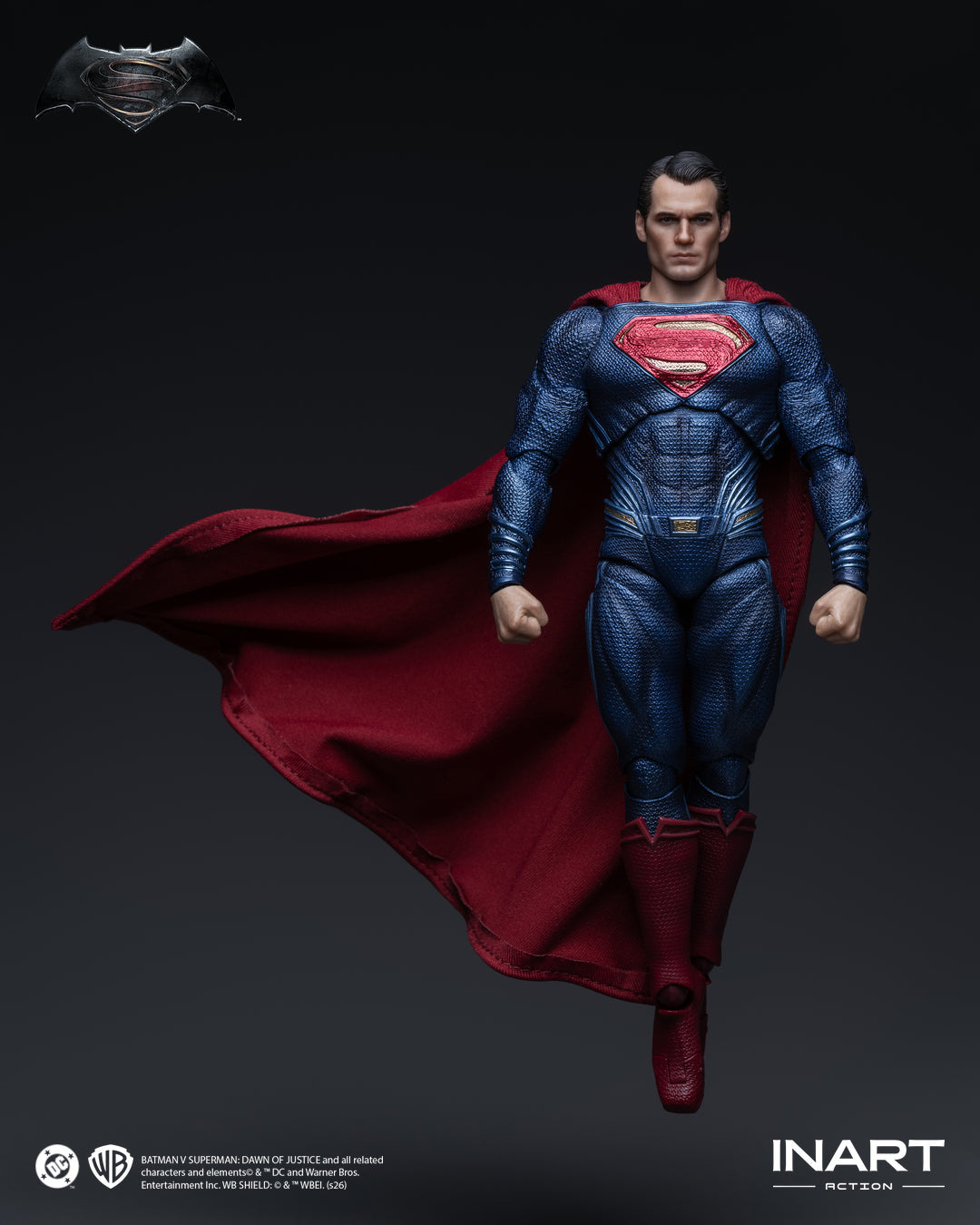 [PREORDER] INART Action Superman - Batman v Superman Dawn of Justice 1/12 Figure