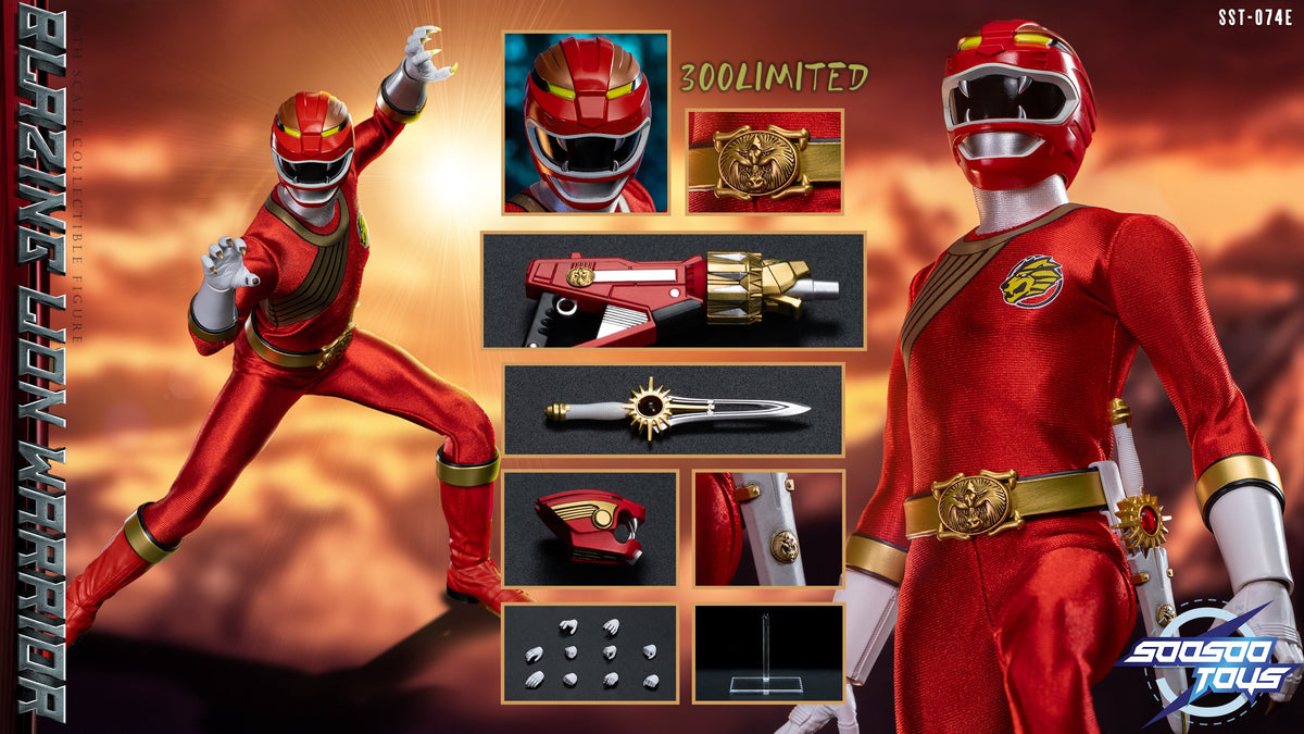 SST-074E Blazing Lion Warrior 1/6 Scale Action Figure