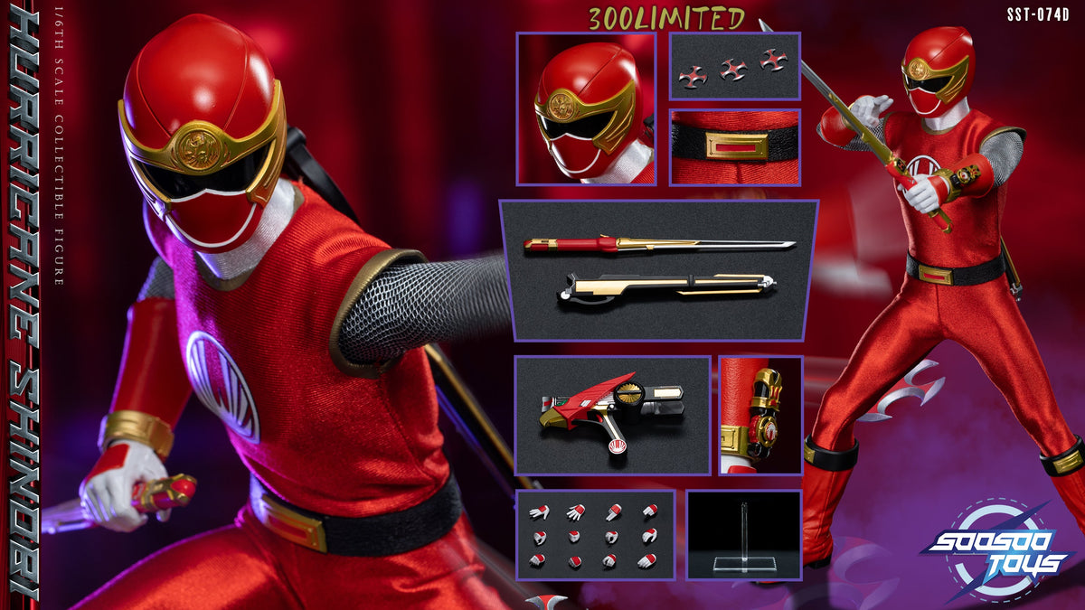 SST-074D Hurricane Shinobi 1/6 Scale Action Figure