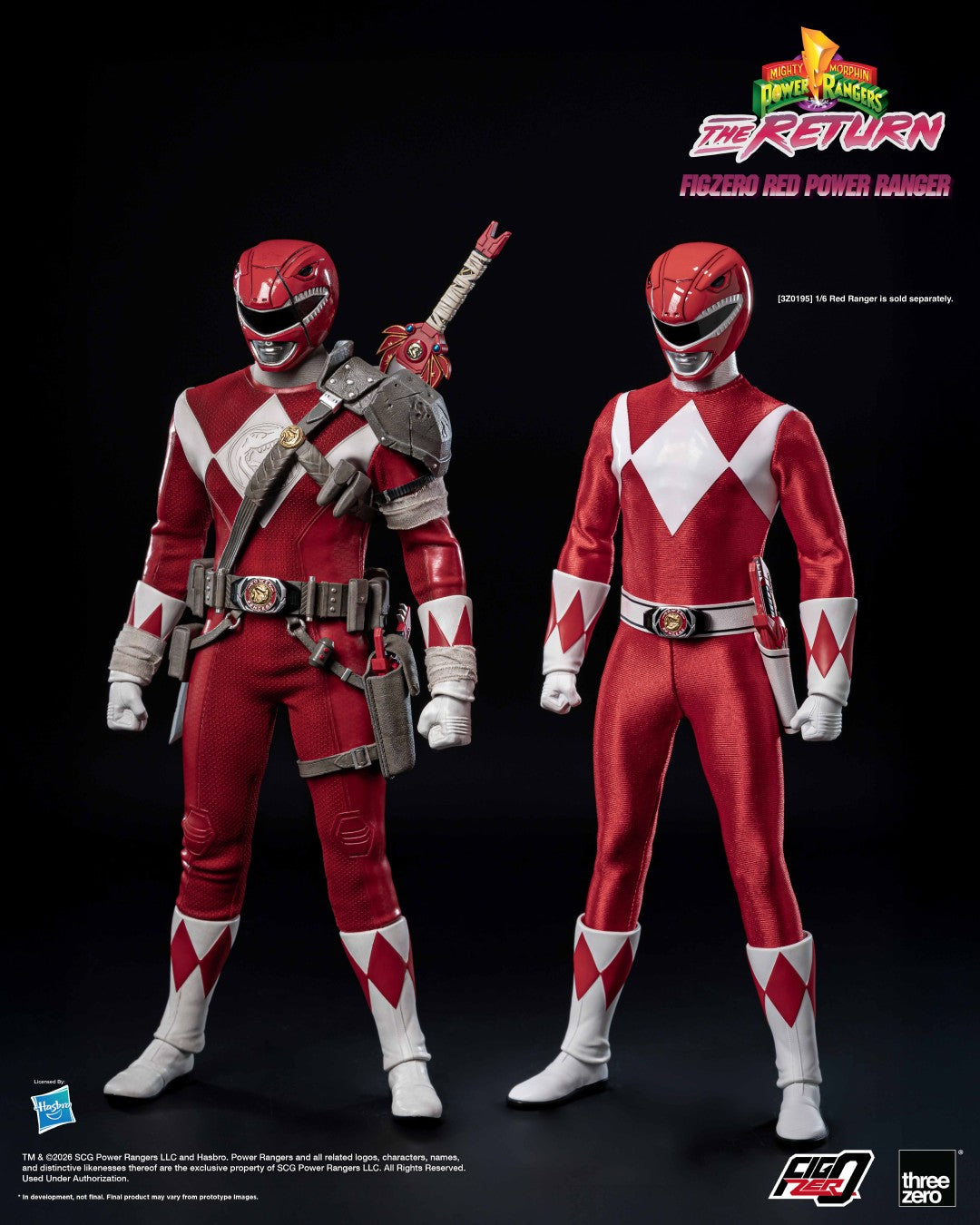 [PREORDER] FigZero 1/6 Red Power Ranger - The Return