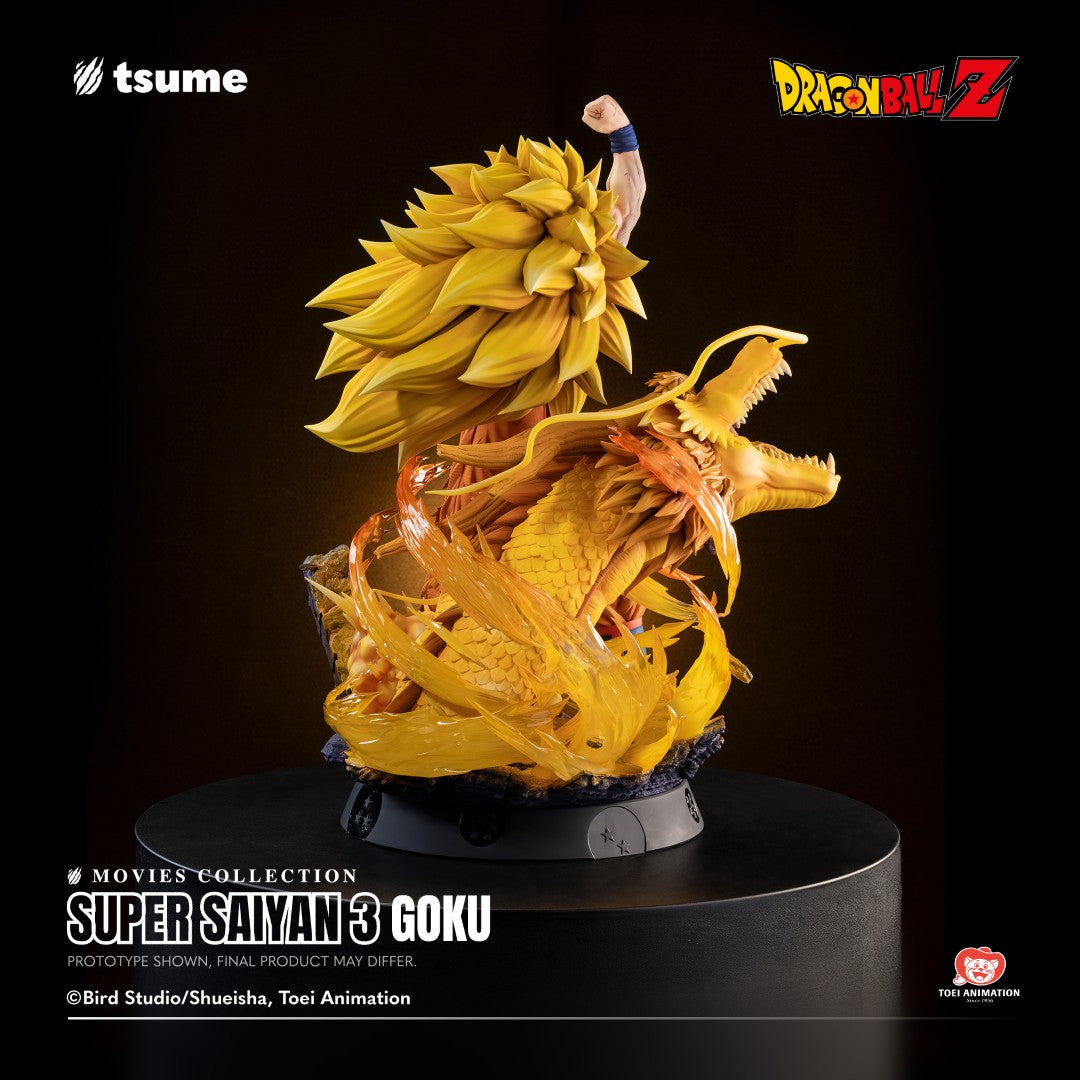 Tsume Movies Collection Super Saiyan 3 Goku 1/4 Scale Statue - Dragonball Z