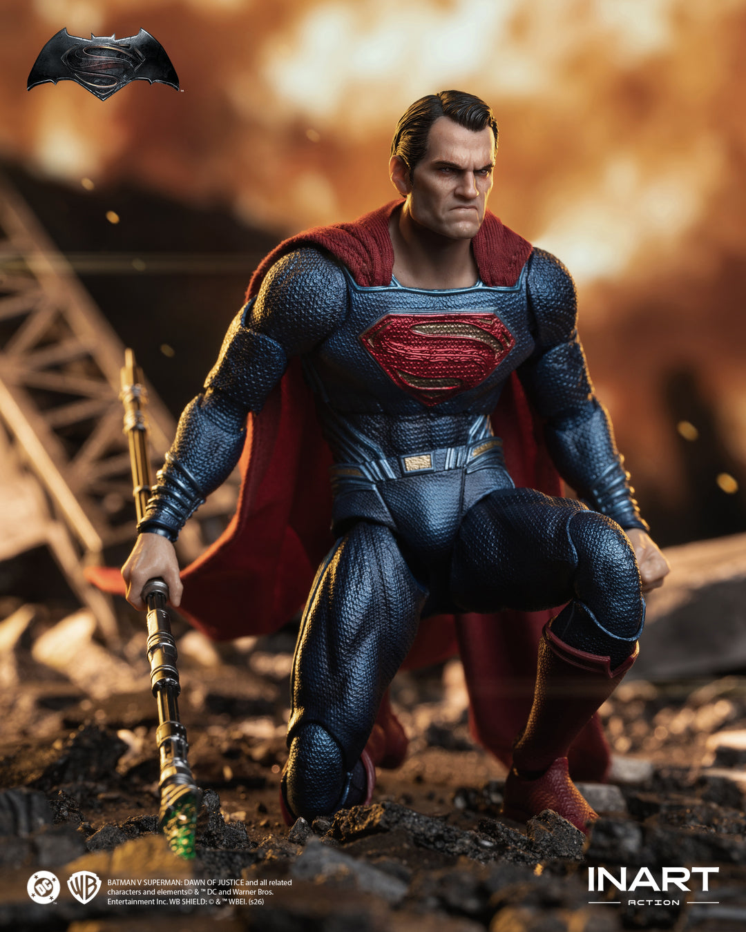 [PREORDER] INART Action Superman - Batman v Superman Dawn of Justice 1/12 Figure