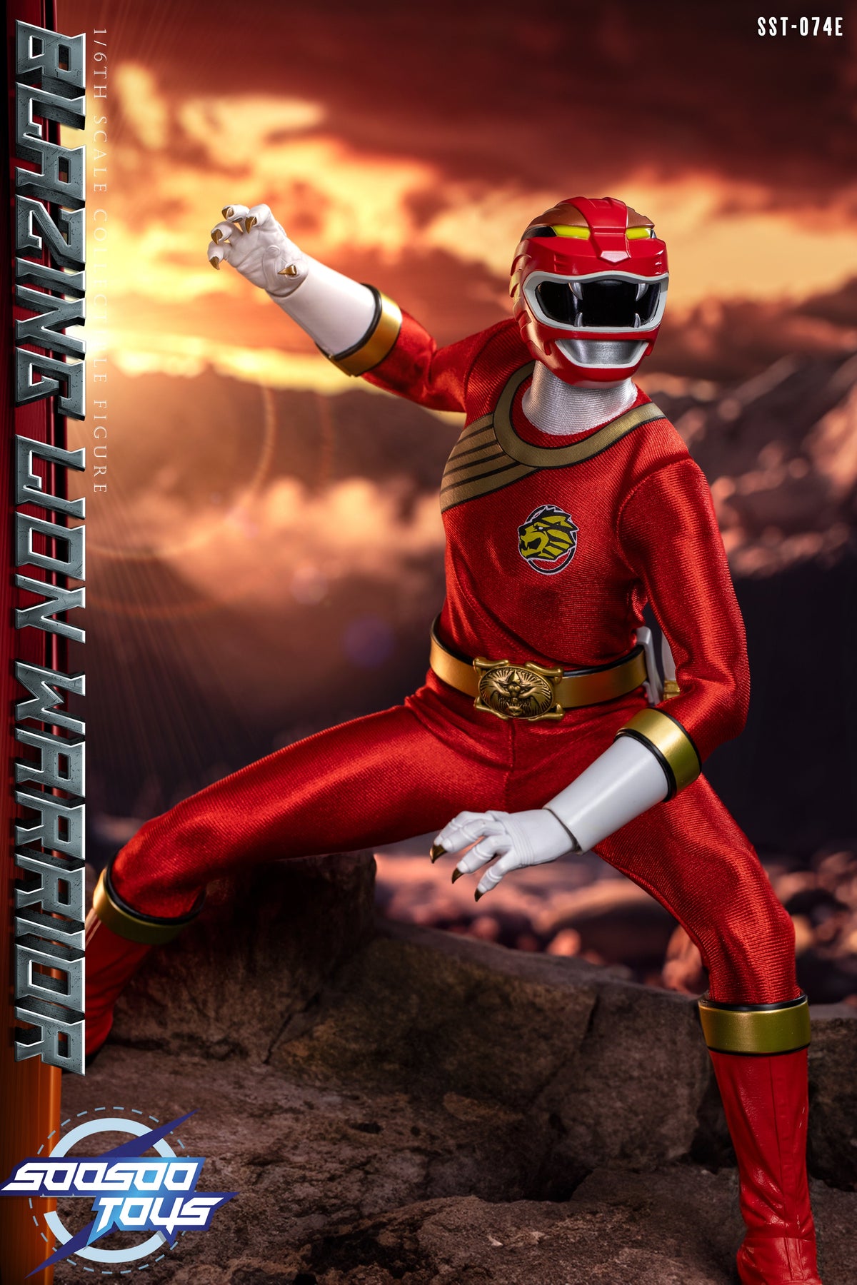SST-074E Blazing Lion Warrior 1/6 Scale Action Figure