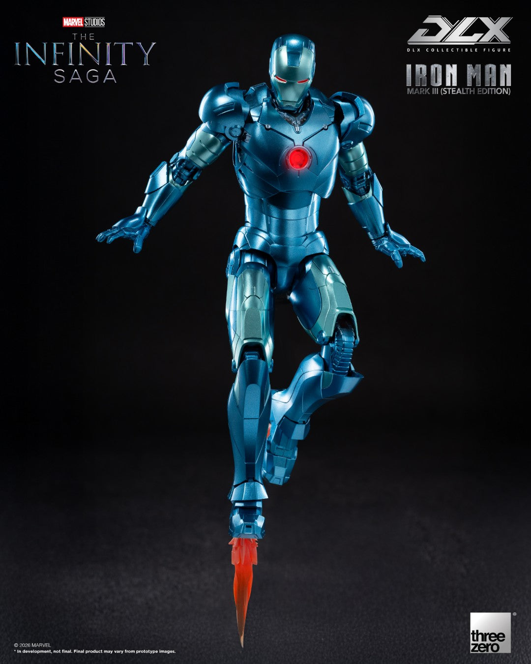 DLX Iron Man Mark 3 (Stealth Edition) - The Infinity Saga
