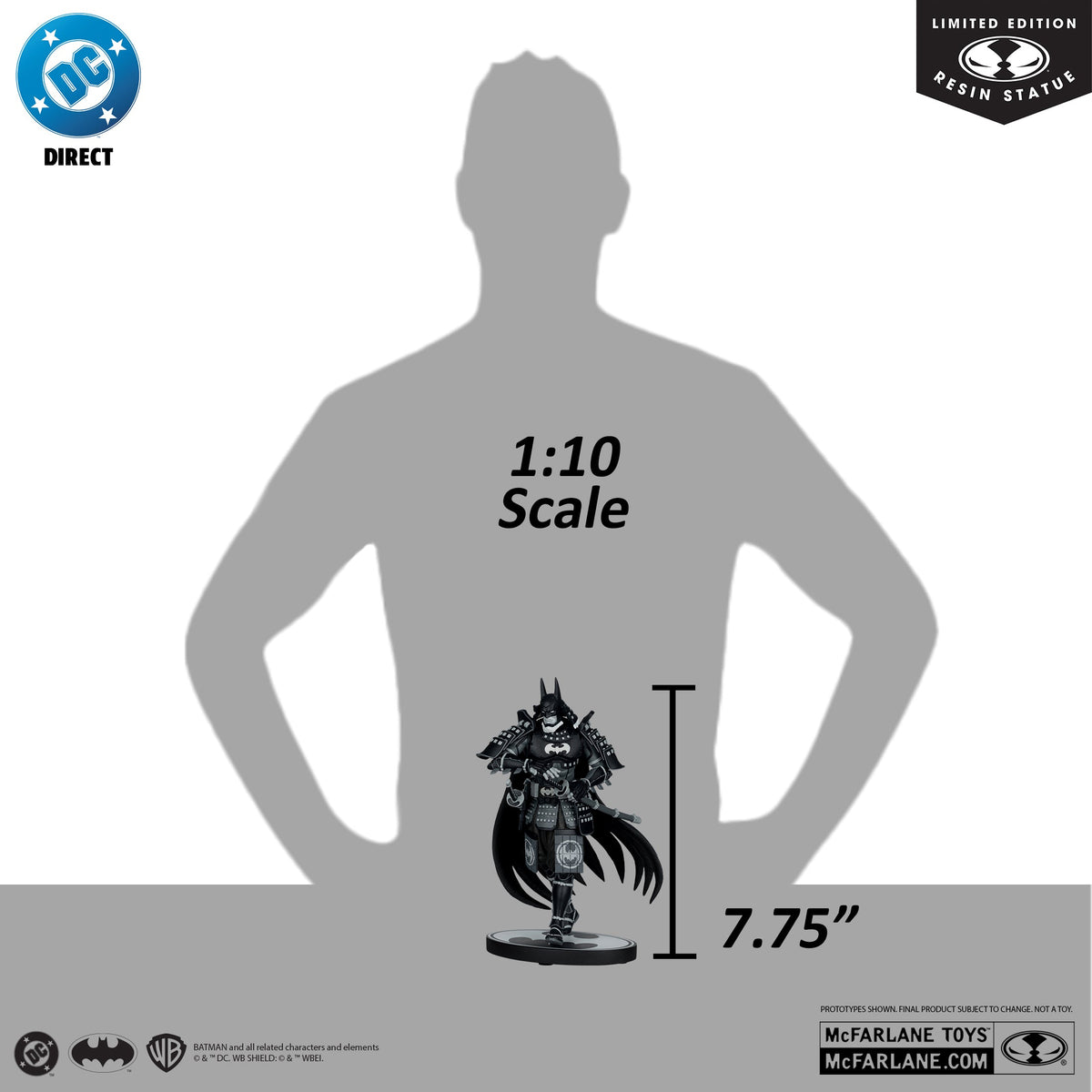 Batman Black & White - Batman Ninja 1/10 Scale Statue