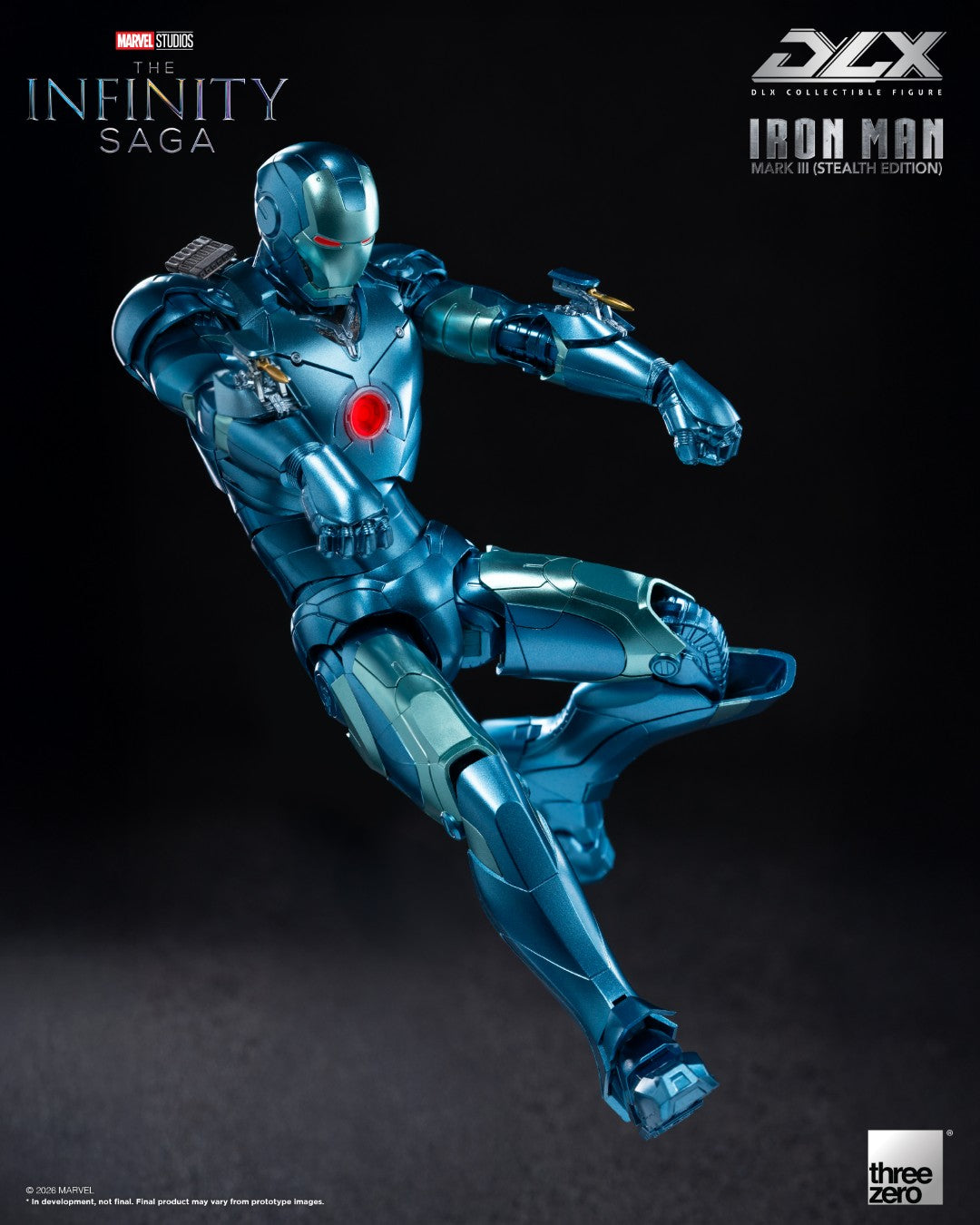 DLX Iron Man Mark 3 (Stealth Edition) - The Infinity Saga