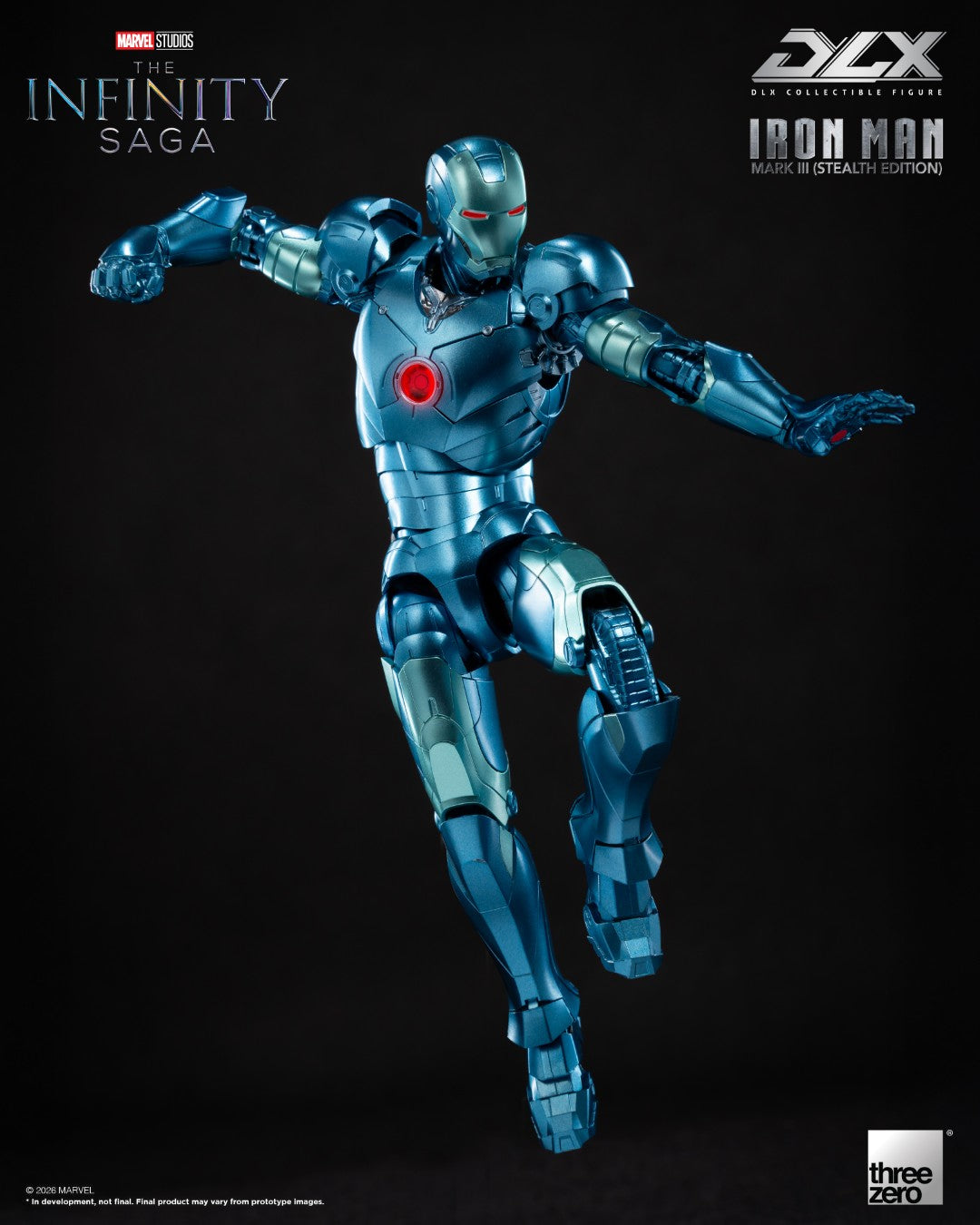 DLX Iron Man Mark 3 (Stealth Edition) - The Infinity Saga