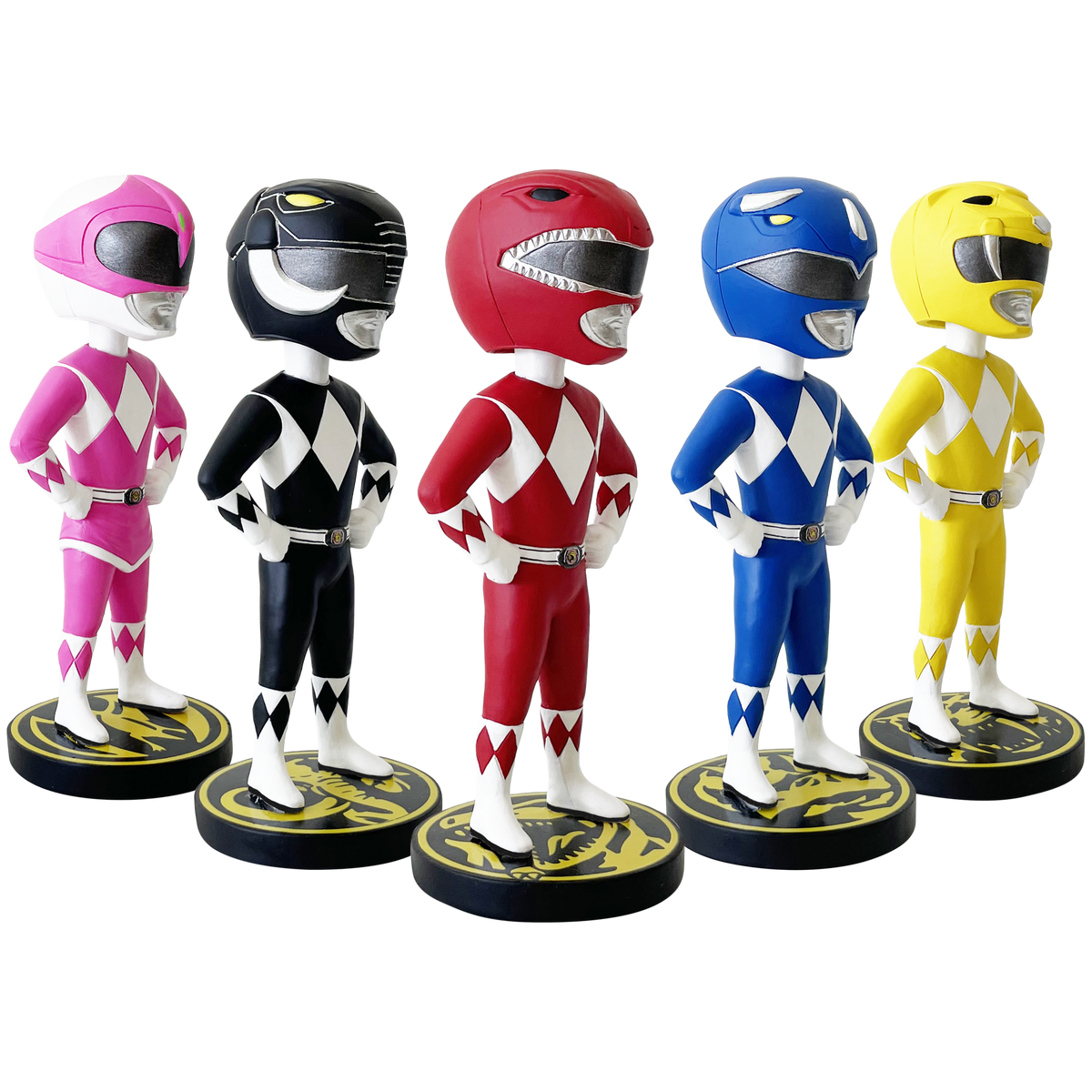 Power Rangers Bobbleheads Set