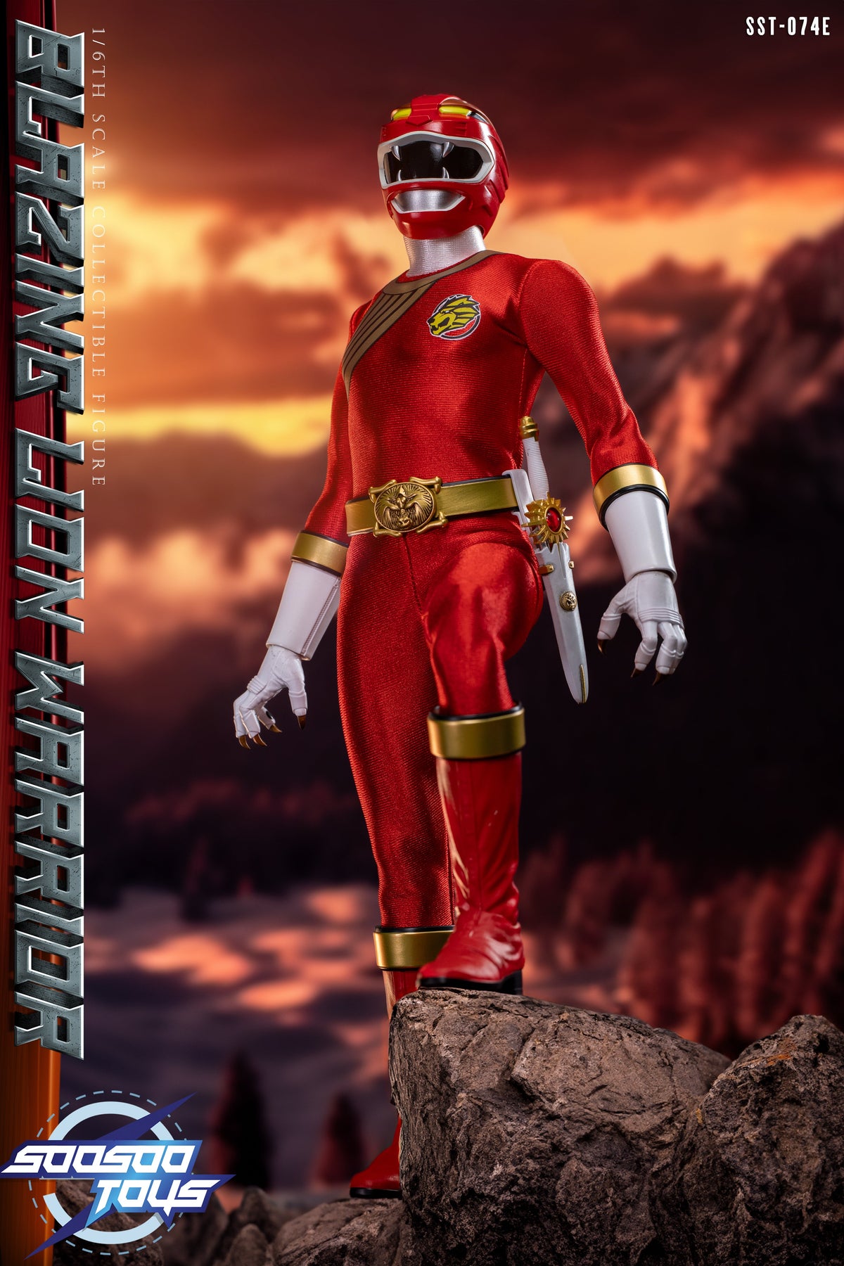[PREORDER] SST-074E Blazing Lion Warrior 1/6 Scale Action Figure (reissue)