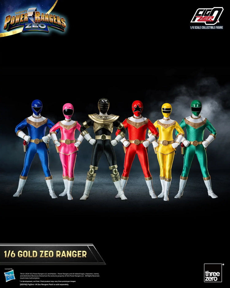FigZero Gold Zeo Power Ranger - Power Rangers Zeo