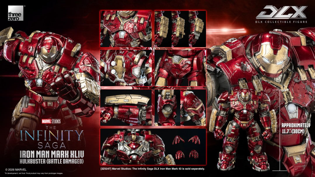 [PREORDER] DLX Iron Man Mark 44 Hulkbuster (Battle Damaged) - The Infinity Saga