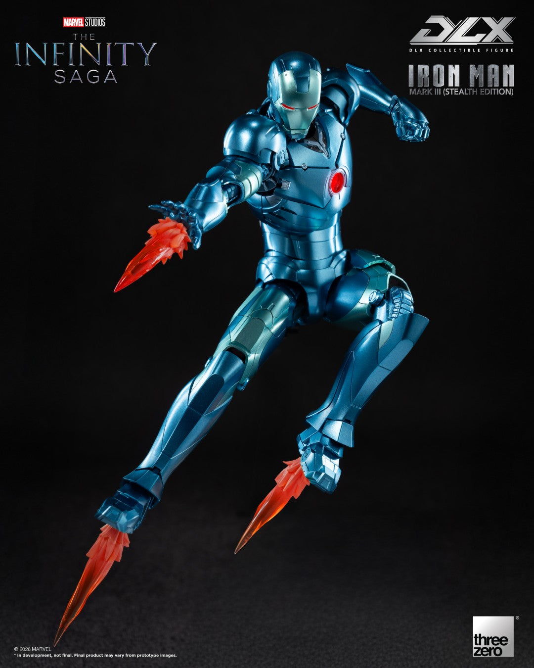 DLX Iron Man Mark 3 (Stealth Edition) - The Infinity Saga