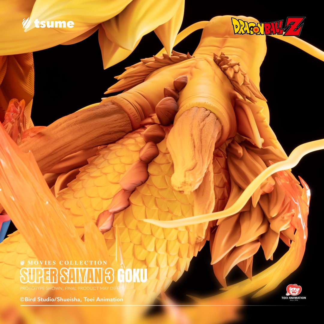 Tsume Movies Collection Super Saiyan 3 Goku 1/4 Scale Statue - Dragonball Z