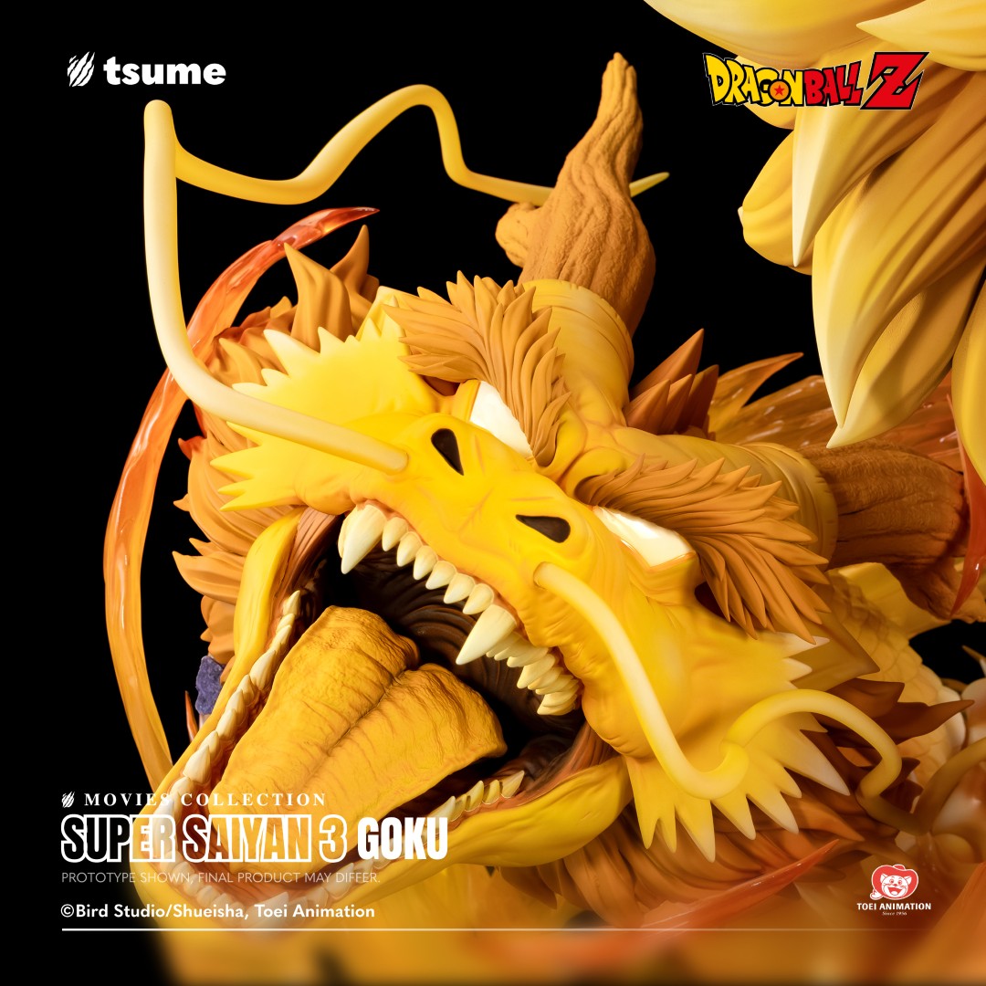 Tsume Movies Collection Super Saiyan 3 Goku 1/4 Scale Statue - Dragonball Z