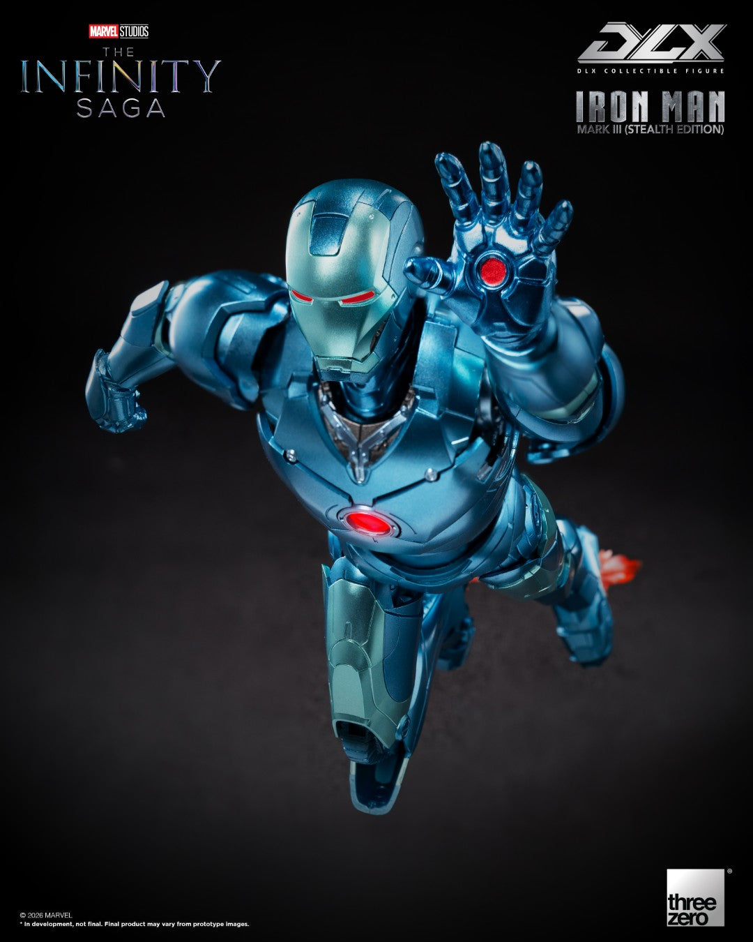 DLX Iron Man Mark 3 (Stealth Edition) - The Infinity Saga