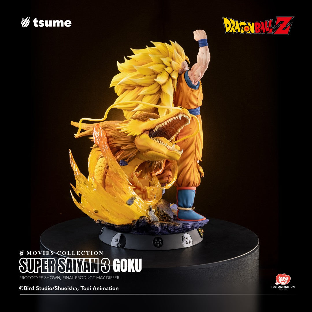Tsume Movies Collection Super Saiyan 3 Goku 1/4 Scale Statue - Dragonball Z