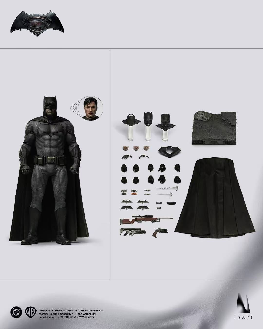 [PREORDER] INART Batman - BVS: Dawn of Justice 1/6 Collectible Figure