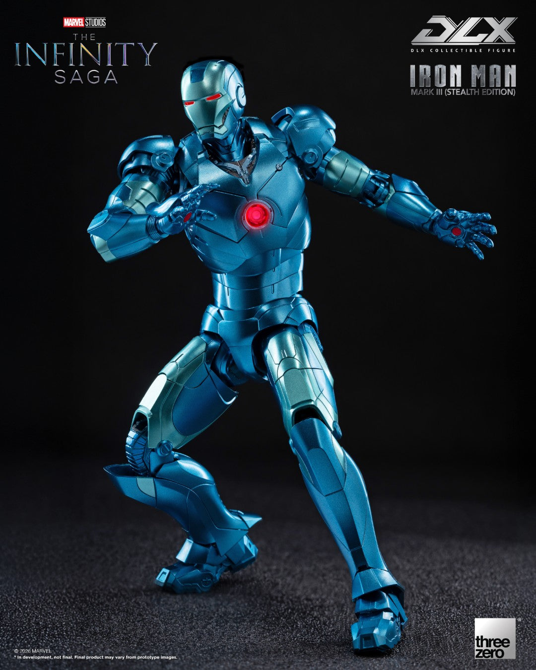 DLX Iron Man Mark 3 (Stealth Edition) - The Infinity Saga