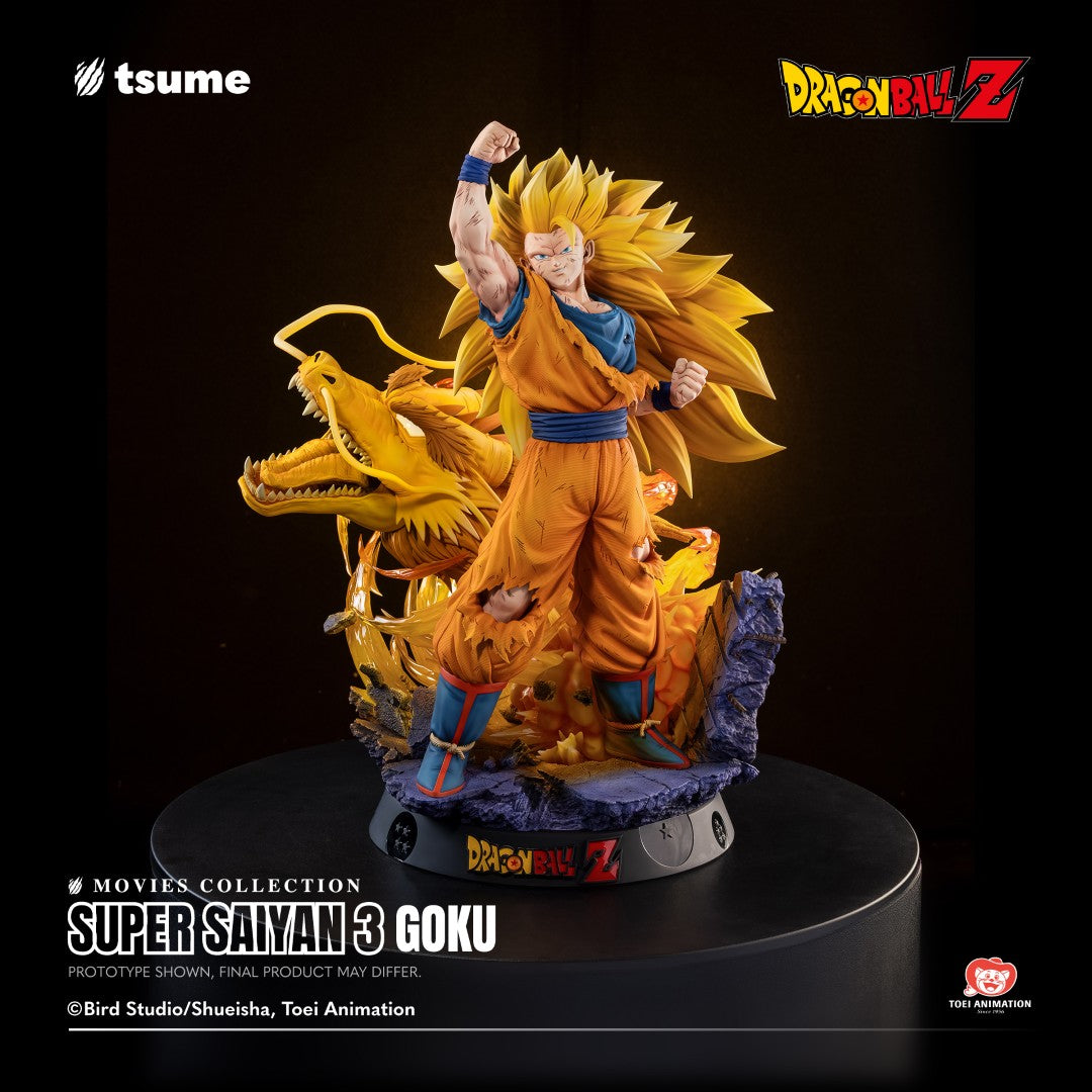 Tsume Movies Collection Super Saiyan 3 Goku 1/4 Scale Statue - Dragonball Z