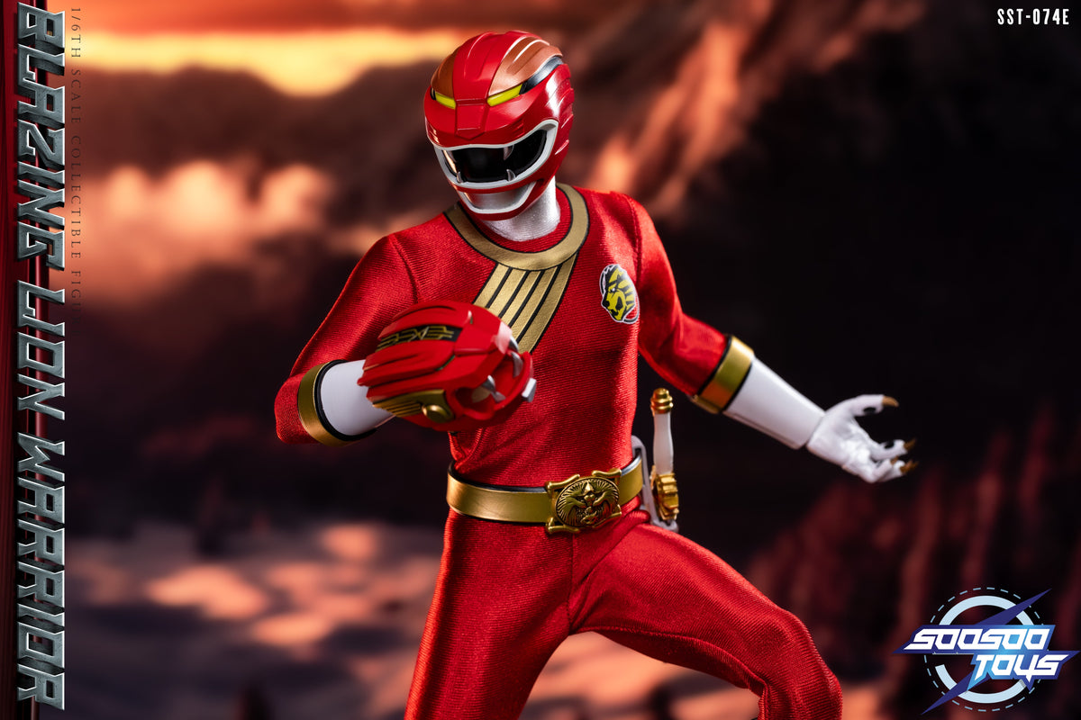 [PREORDER] SST-074E Blazing Lion Warrior 1/6 Scale Action Figure (reissue)