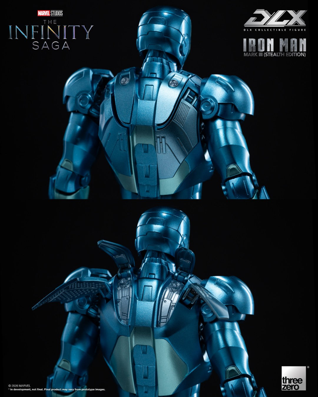 DLX Iron Man Mark 3 (Stealth Edition) - The Infinity Saga