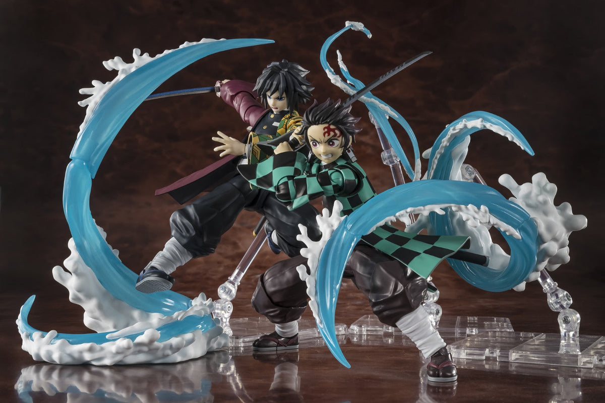 [PREORDER] SH Figuarts Tanjiro & Giyu Water Breathing Effect Set