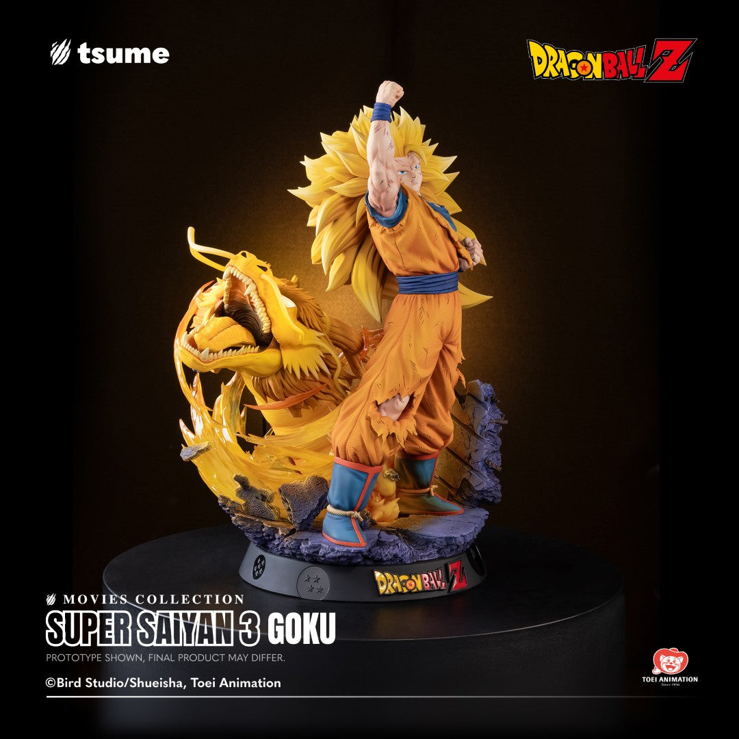 Tsume Movies Collection Super Saiyan 3 Goku 1/4 Scale Statue - Dragonball Z