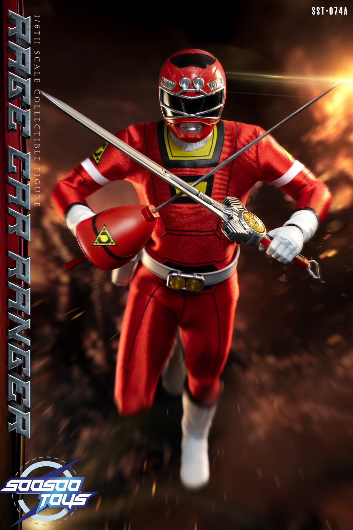 SST-074A Race Car Ranger 1/6 Scale Action Figure