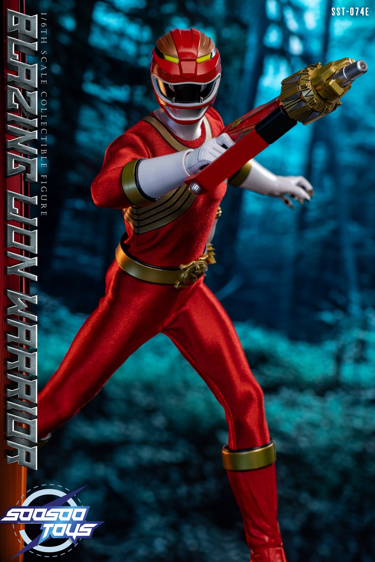 SST-074E Blazing Lion Warrior 1/6 Scale Action Figure