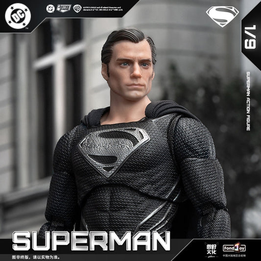FondJoy DC1026 Black Superman 2.0 (1/9 Scale Action Figure)