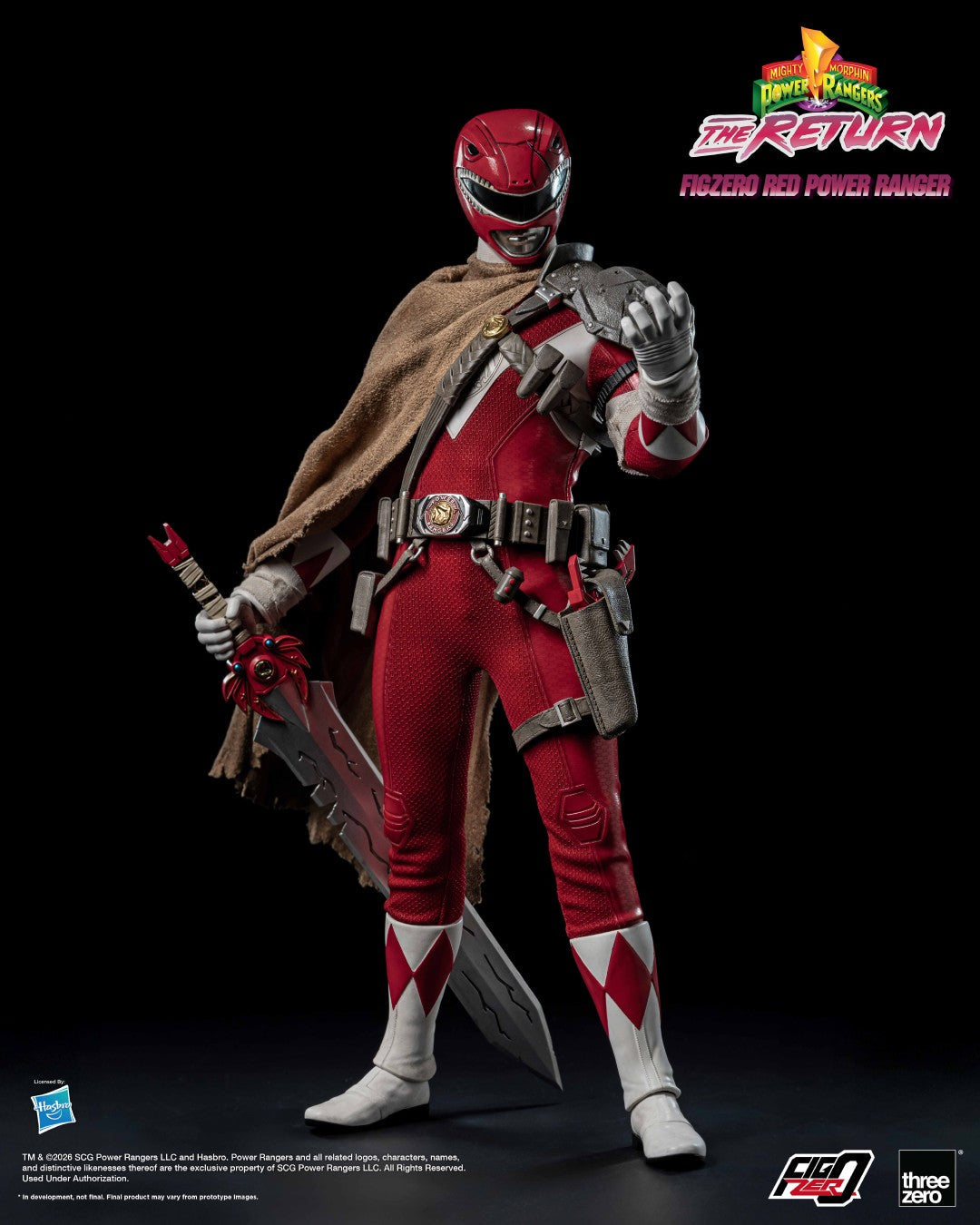 [PREORDER] FigZero 1/6 Red Power Ranger - The Return