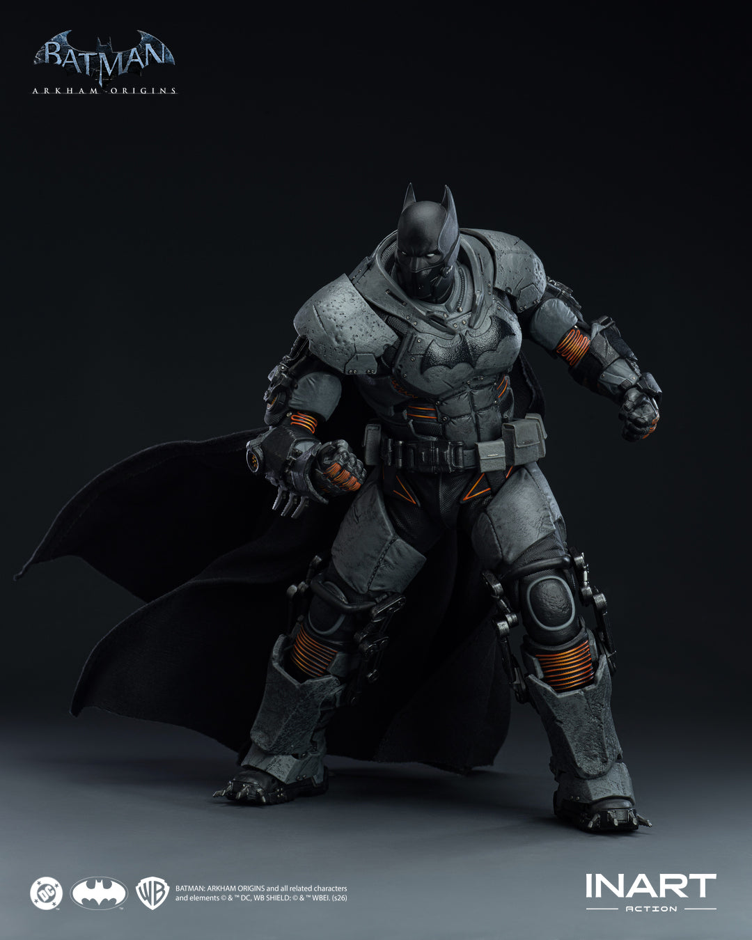 [PREORDER] INART Action Batman (XE Suit) 1/12 Action Figure - Batman: Arkham Origins