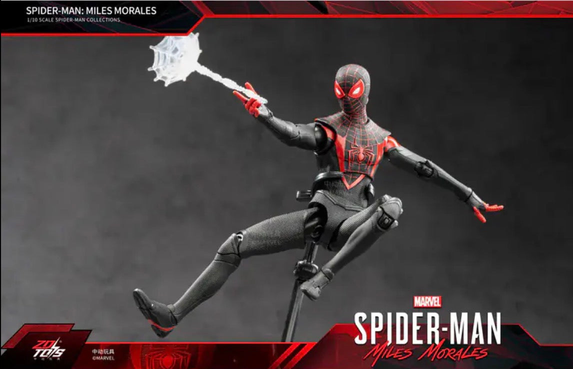 ZD Toys Spider-Man Miles Morales 1/10 Action Figure