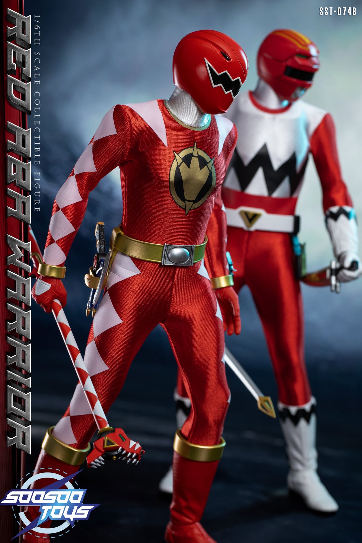 SST-074B Red Aba Warrior 1/6 Scale Action Figure